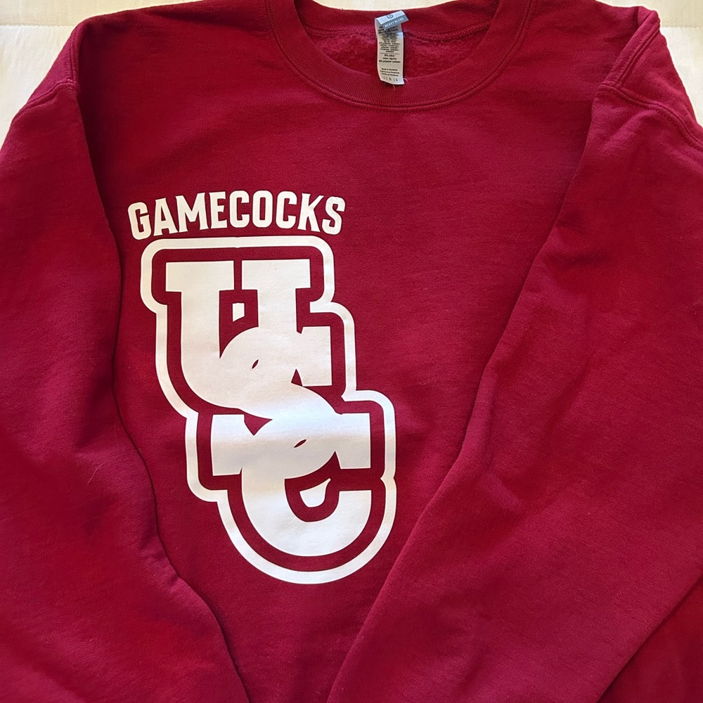 Red University of South Carolina Gamecocks Crewneck